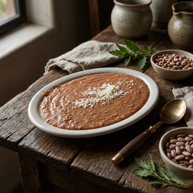 Refried Beans.