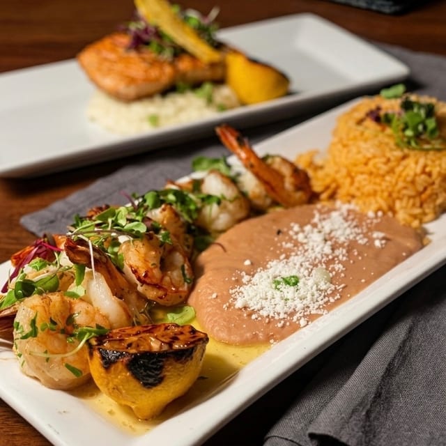 Camarones Al Mojo De Ajo.
