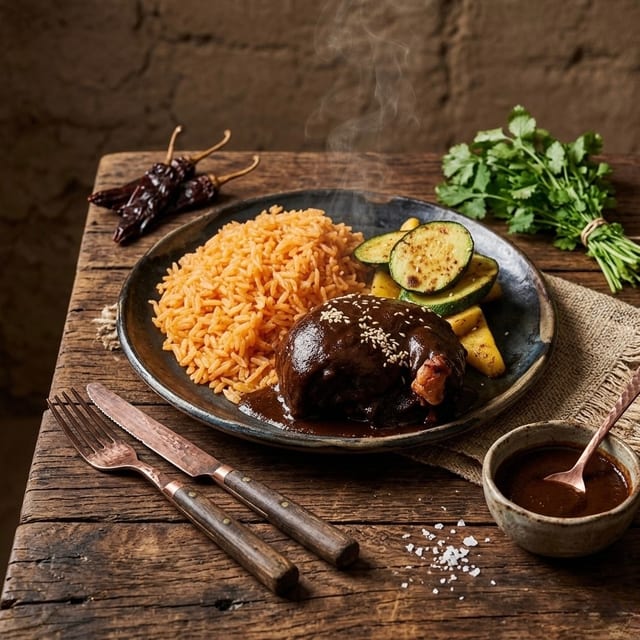 Pollo Con Mole.