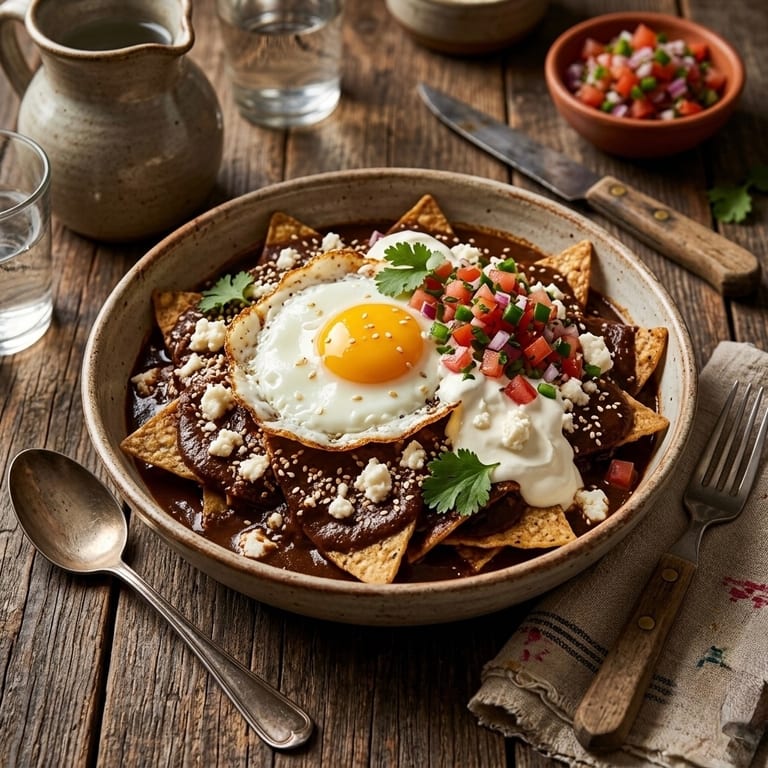 Delicious Chilaquiles Await You