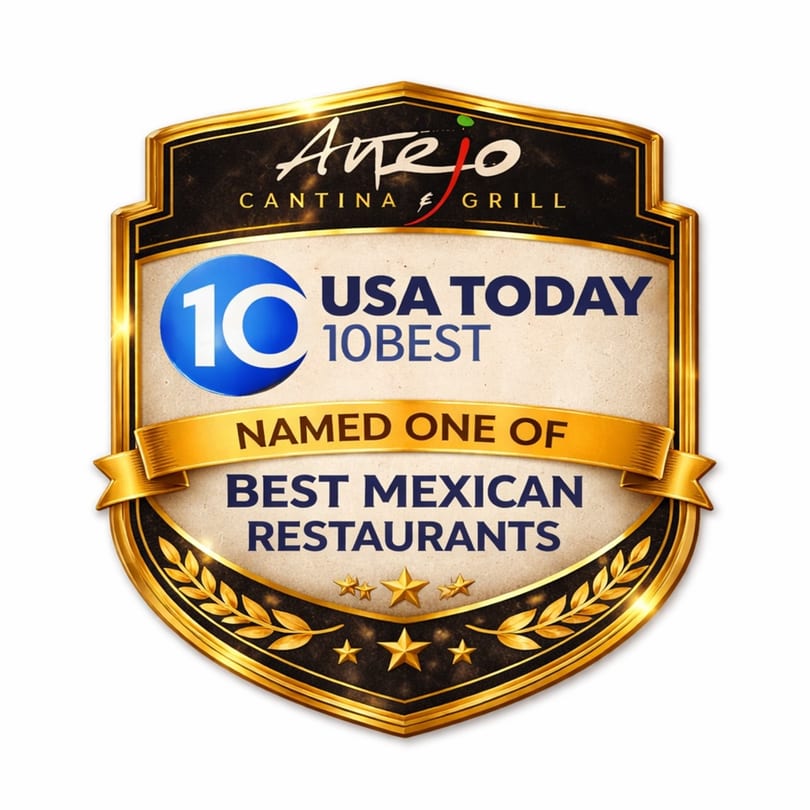 Anejo Cantina & Grill awarded USA Today 10Best for Best Mexican Restaurants.