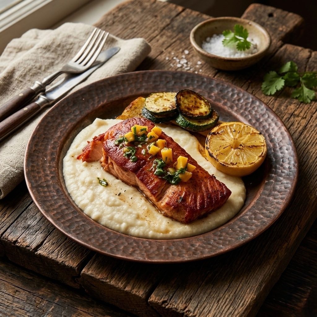 Salmón a la Parrilla.