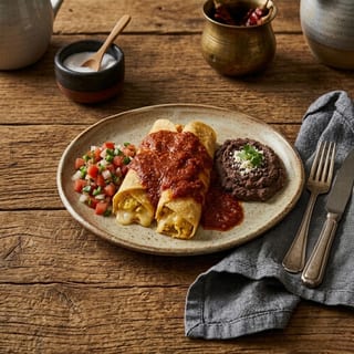 Enchilada de Desayuno