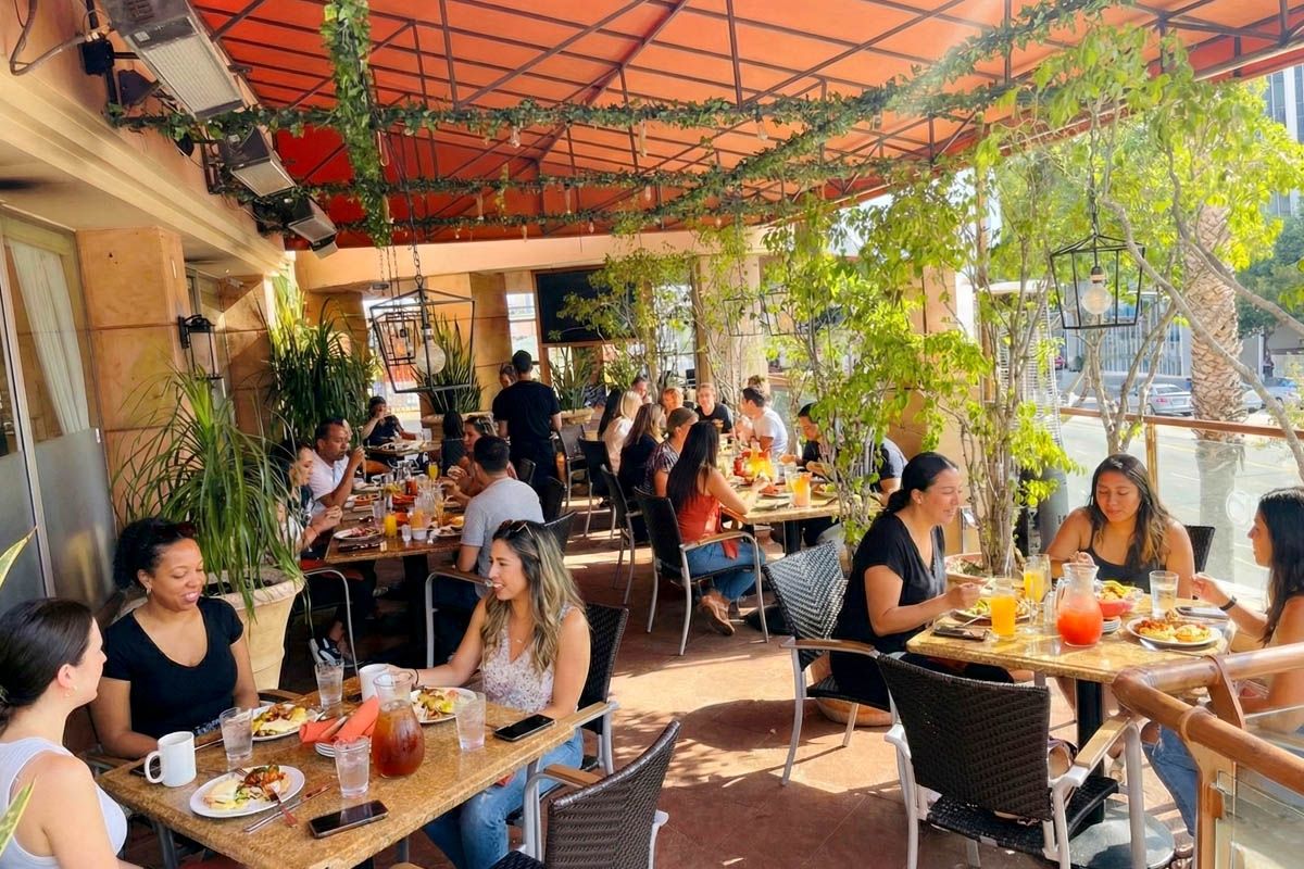 Añejo Cantina & Grill's Patio Area