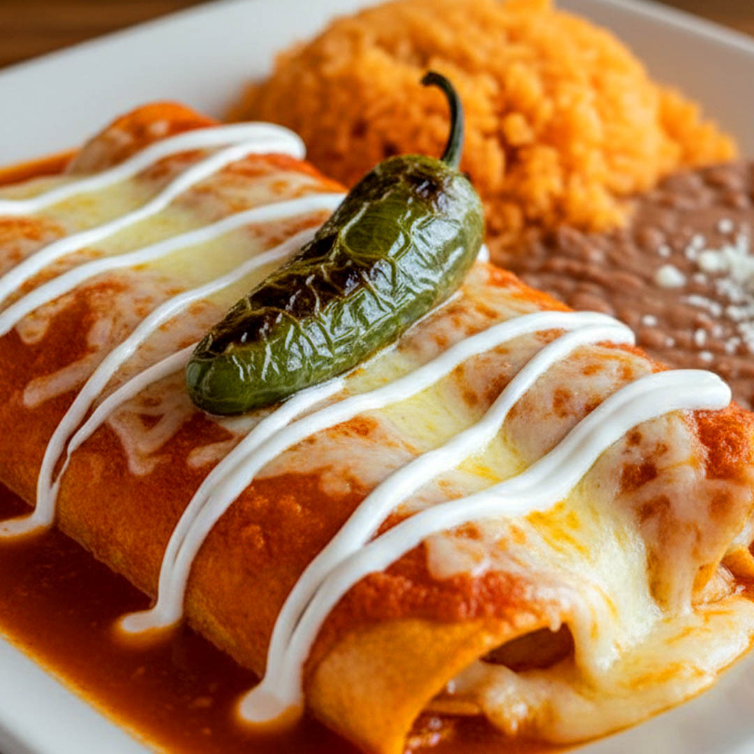 Cheese Enchilada Plate, Añejo Cantina & Grill