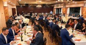 People having dinner, private dinner at Añejo Cantina & Grill